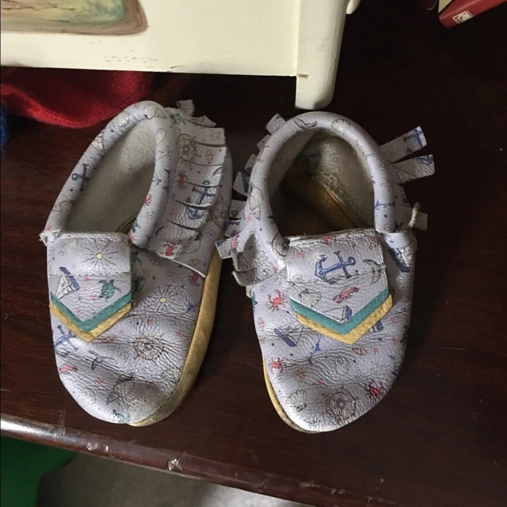 Anchor moccasins